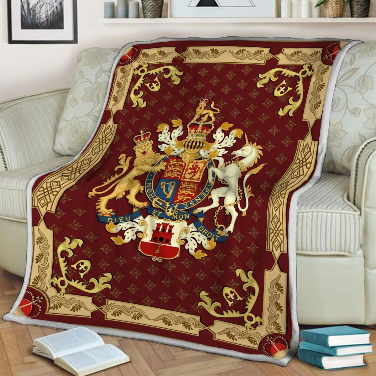 Blanket Queen Elizabeth II - DucG