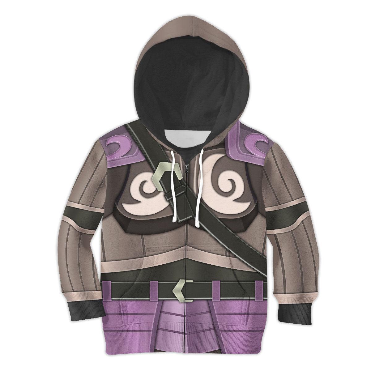 Phantom Armor - Tri Force Heroes Costume Kid Tops Hoodie Sweatshirt T-Shirt - Gearhomie.com