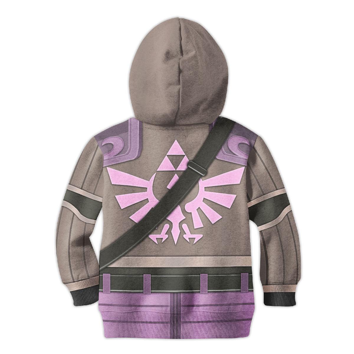 Phantom Armor - Tri Force Heroes Costume Kid Tops Hoodie Sweatshirt T-Shirt - Gearhomie.com