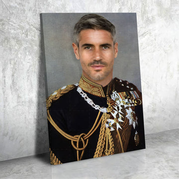 Personalized Canvas Wilhelm II German Emperor