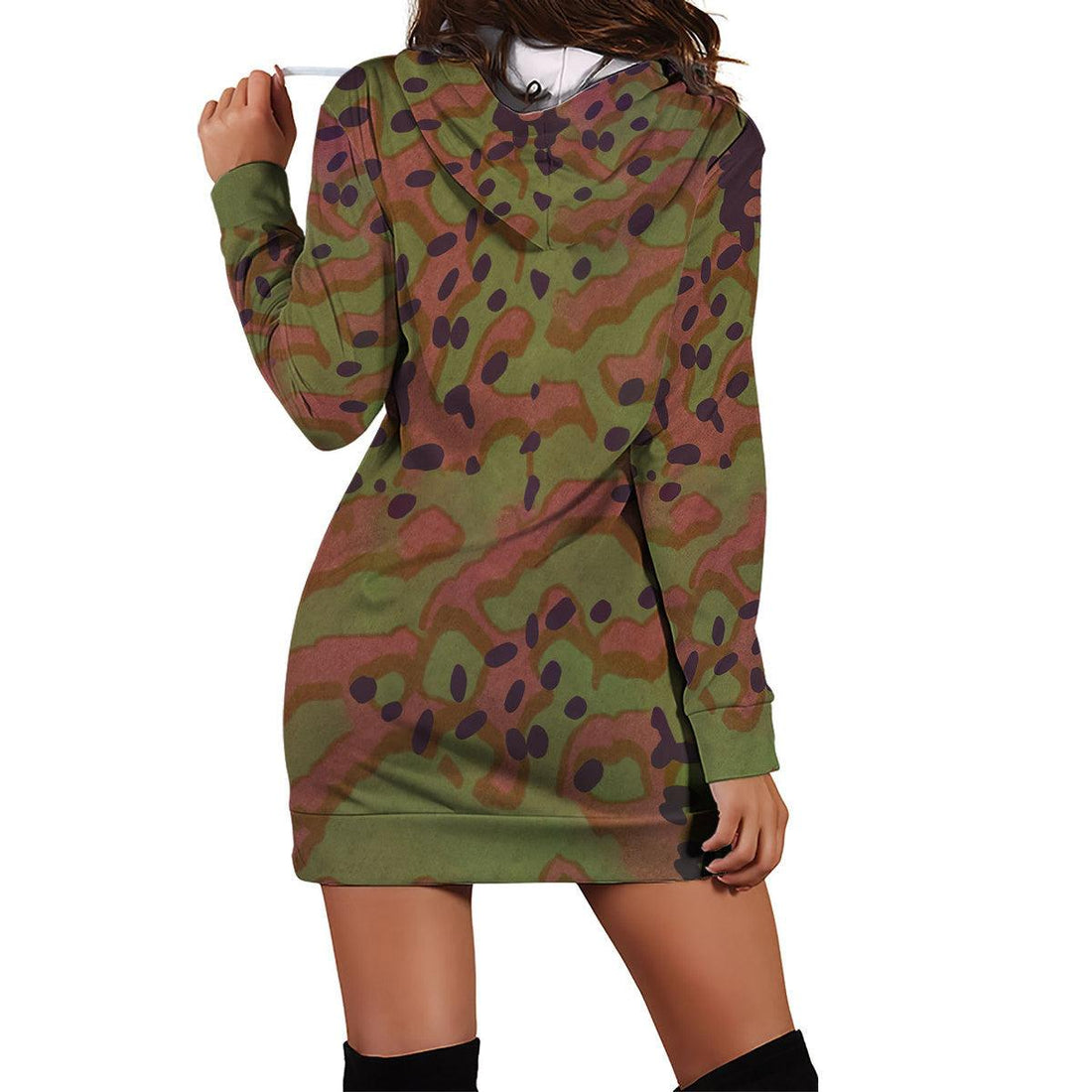 Platanenmuster German WWII Camo Patterns Dress Hoodie - OodieGang