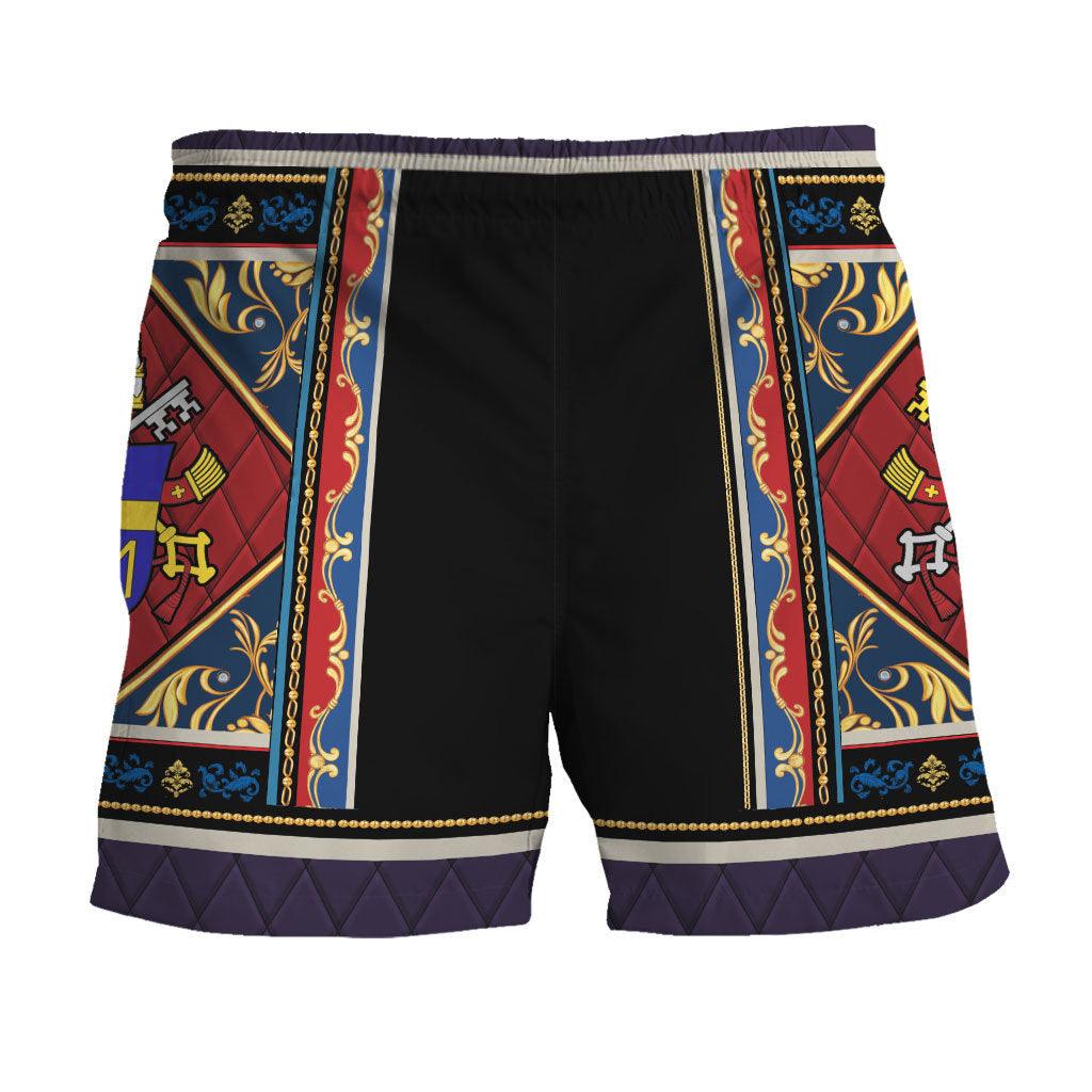 Pope John Paul II Stained Glass Hawaiian Shirt - Gearhomie.com