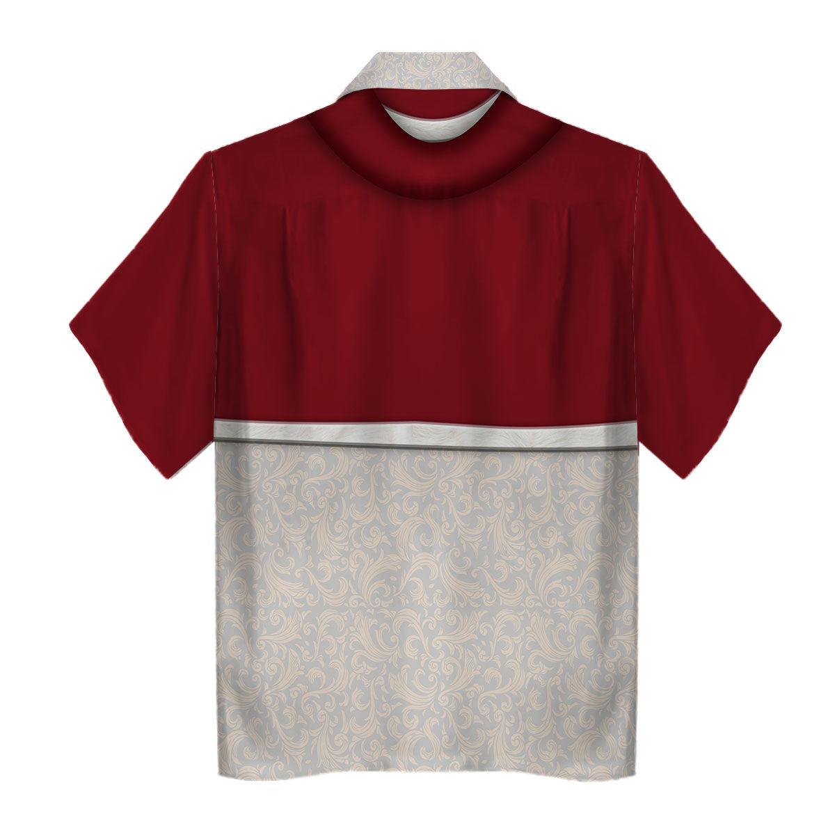 Pope John XXIII Vestment Hawaiian Shirt - Gearhomie.com