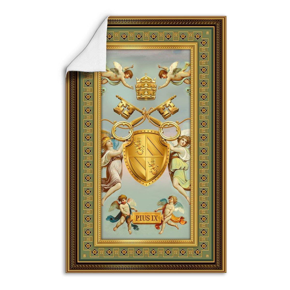 Pope Pius IX Coat of Arms Rug - OodieGang