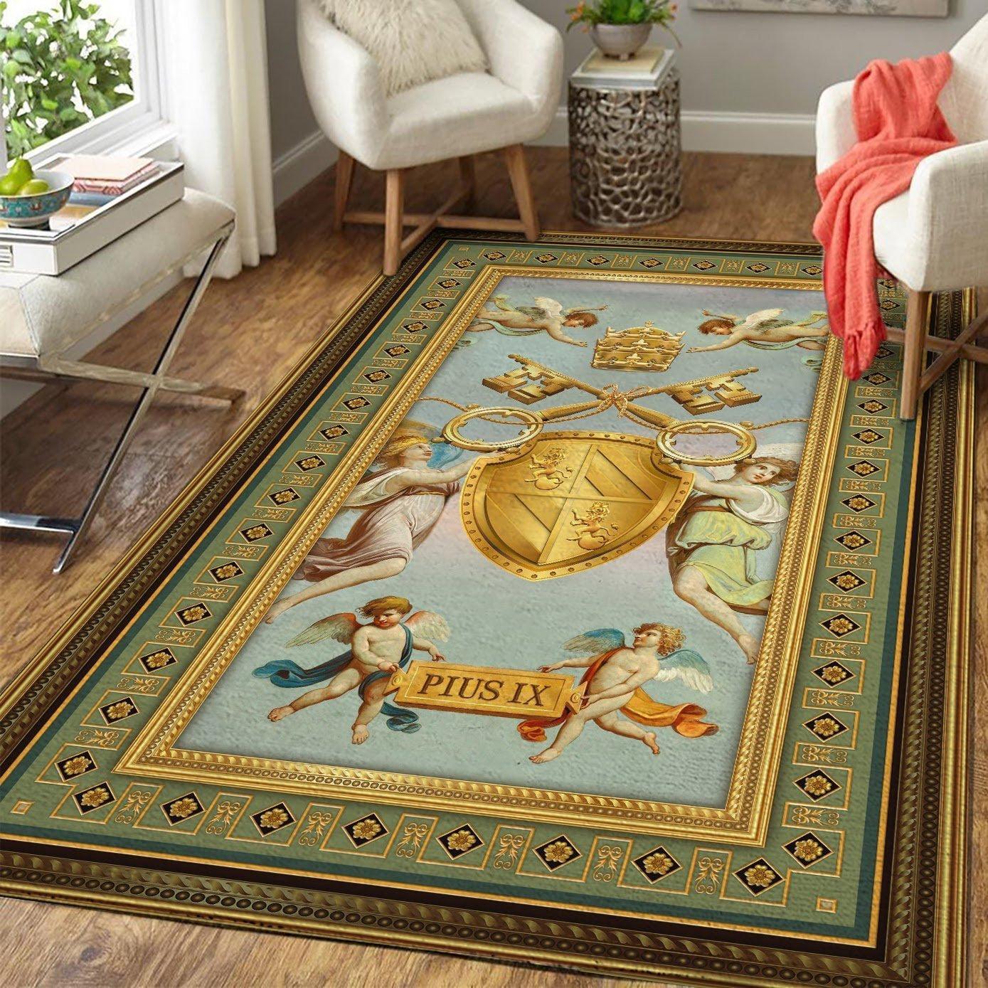 Pope Pius IX Coat of Arms Rug - OodieGang