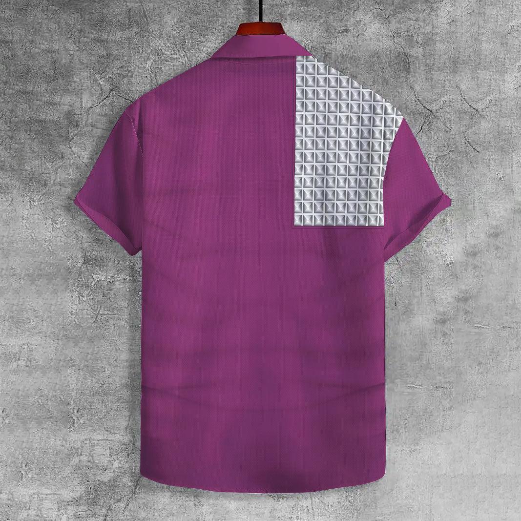 Prince Purple Rain Unisex Lapel Shirt - Gearhomie.com