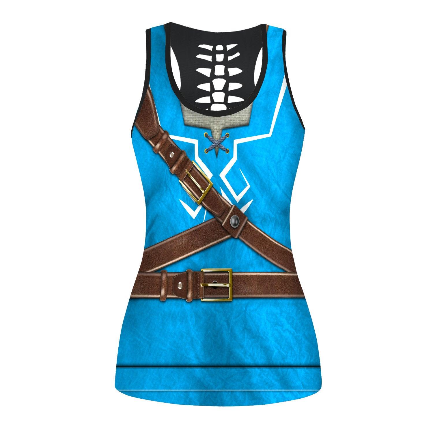 Princess Zelda Attire Tank Tops & Leggings - Gearhomie.com