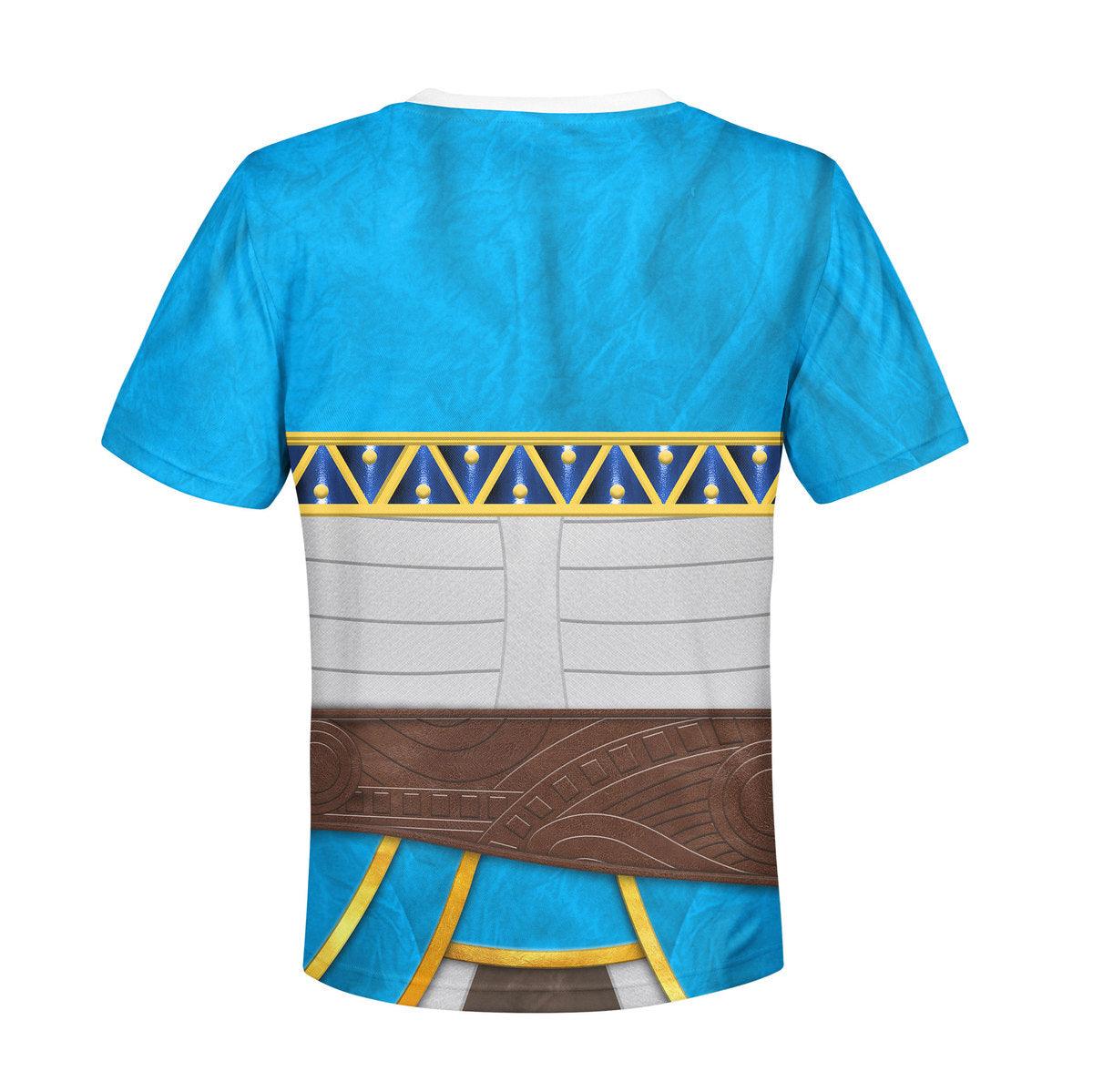 Princess Zelda Kid Tops Hoodie Sweatshirt T-Shirt - Gearhomie.com