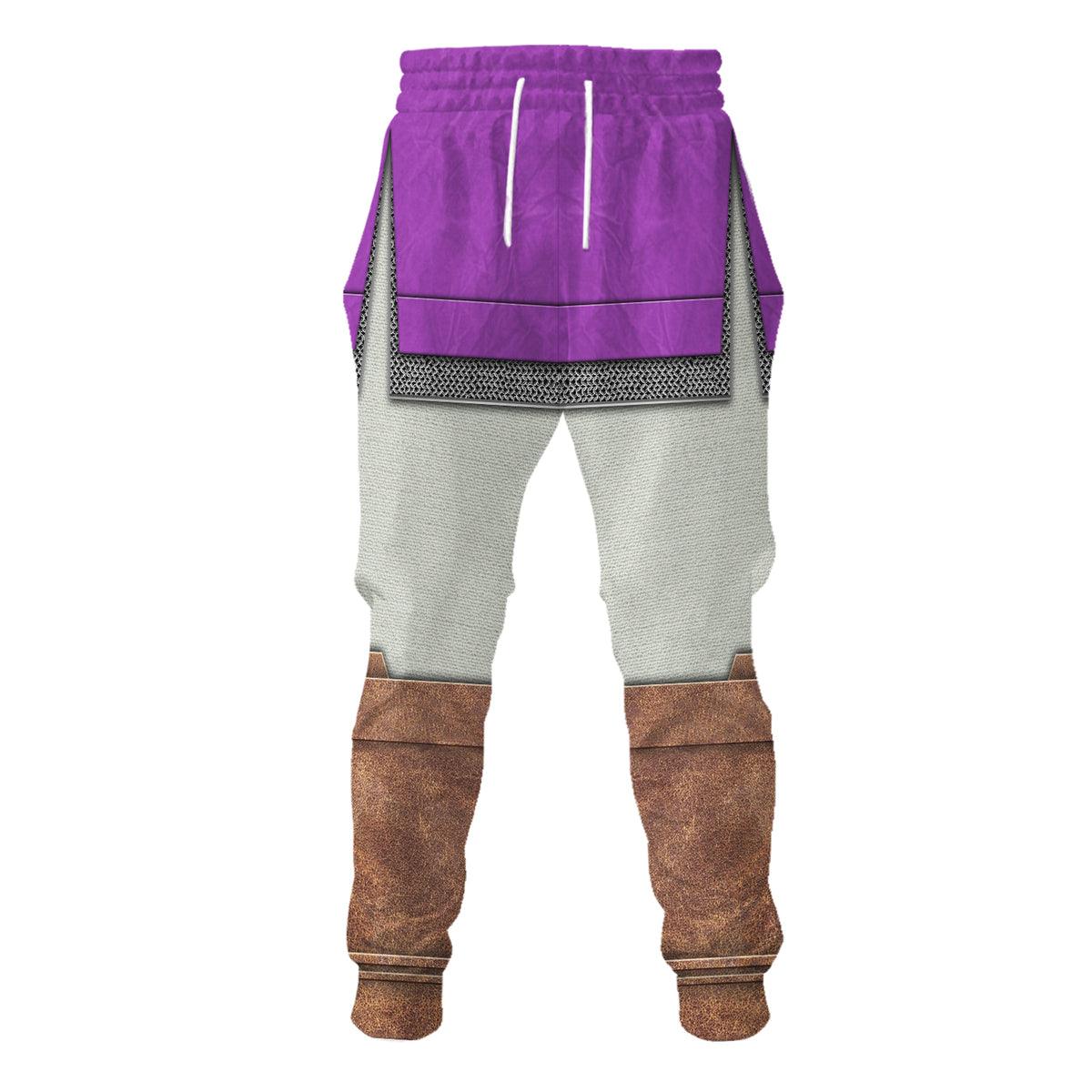 Purple Link Attire Unisex Hoodie Sweatshirt T-shirt Sweatpants Cosplay - Gearhomie.com