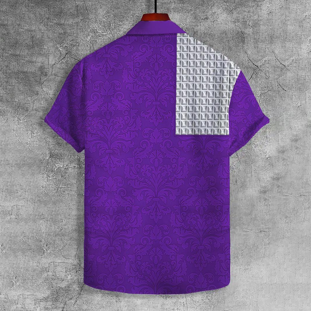 Purple Rain Outfits Unisex Lapel Shirt - Gearhomie.com