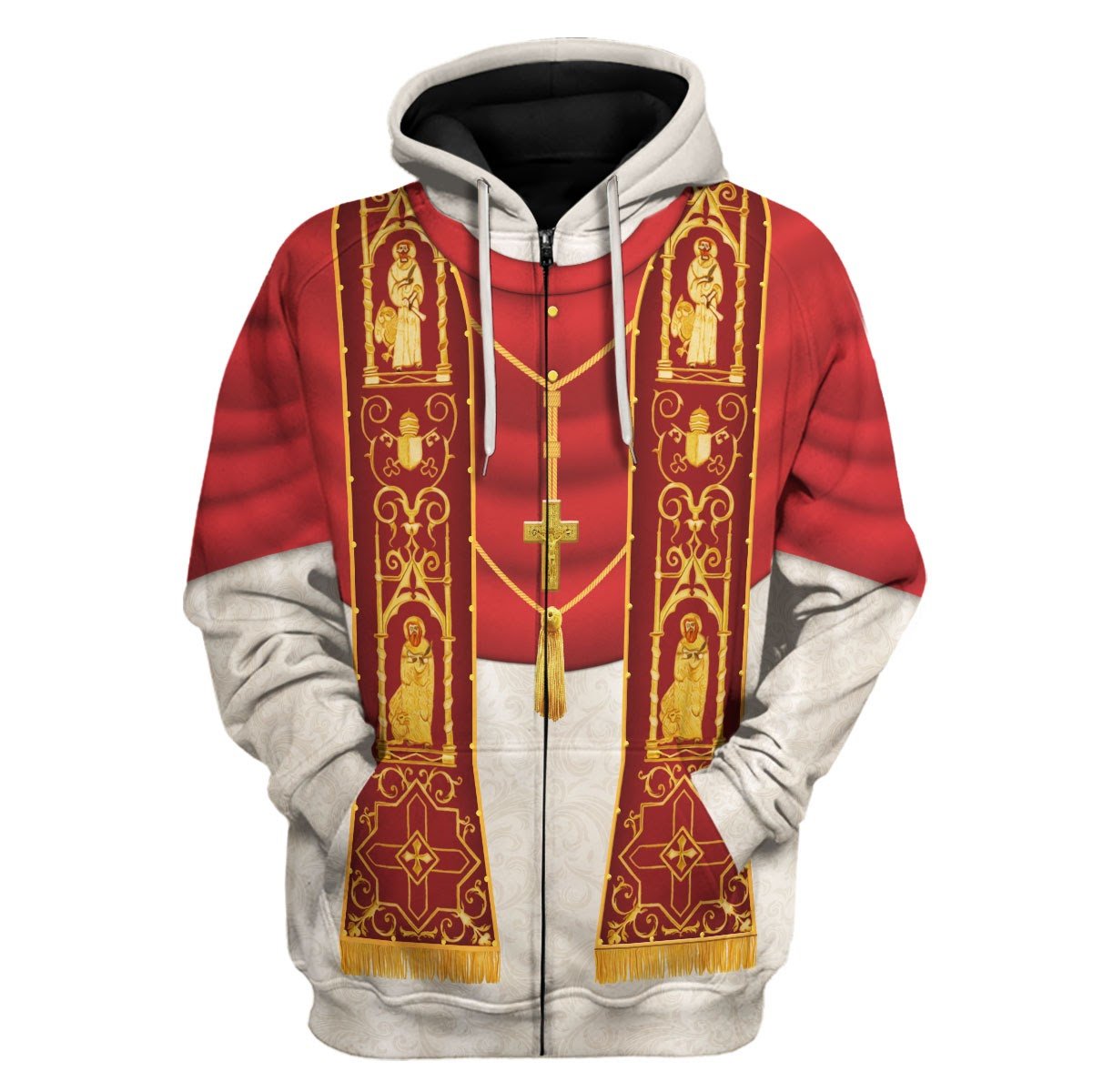 Tracksuit Tops Pullover Sweatshirt Pope Benedict XVI 3D Apparel