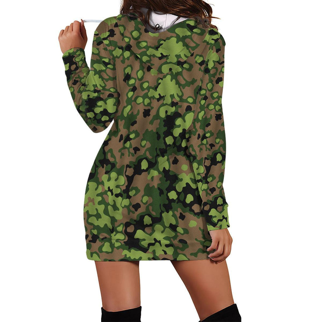 Rauchtarnmuster Blurred Edge Pattern 1939 1944 Dress Hoodie - OodieGang