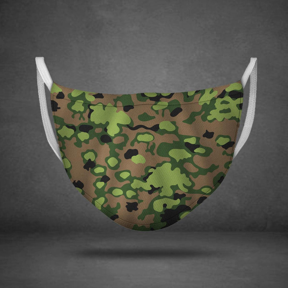 Rauchtarnmuster Blurred Edge Pattern 1939 1944 Face Mask - OodieGang