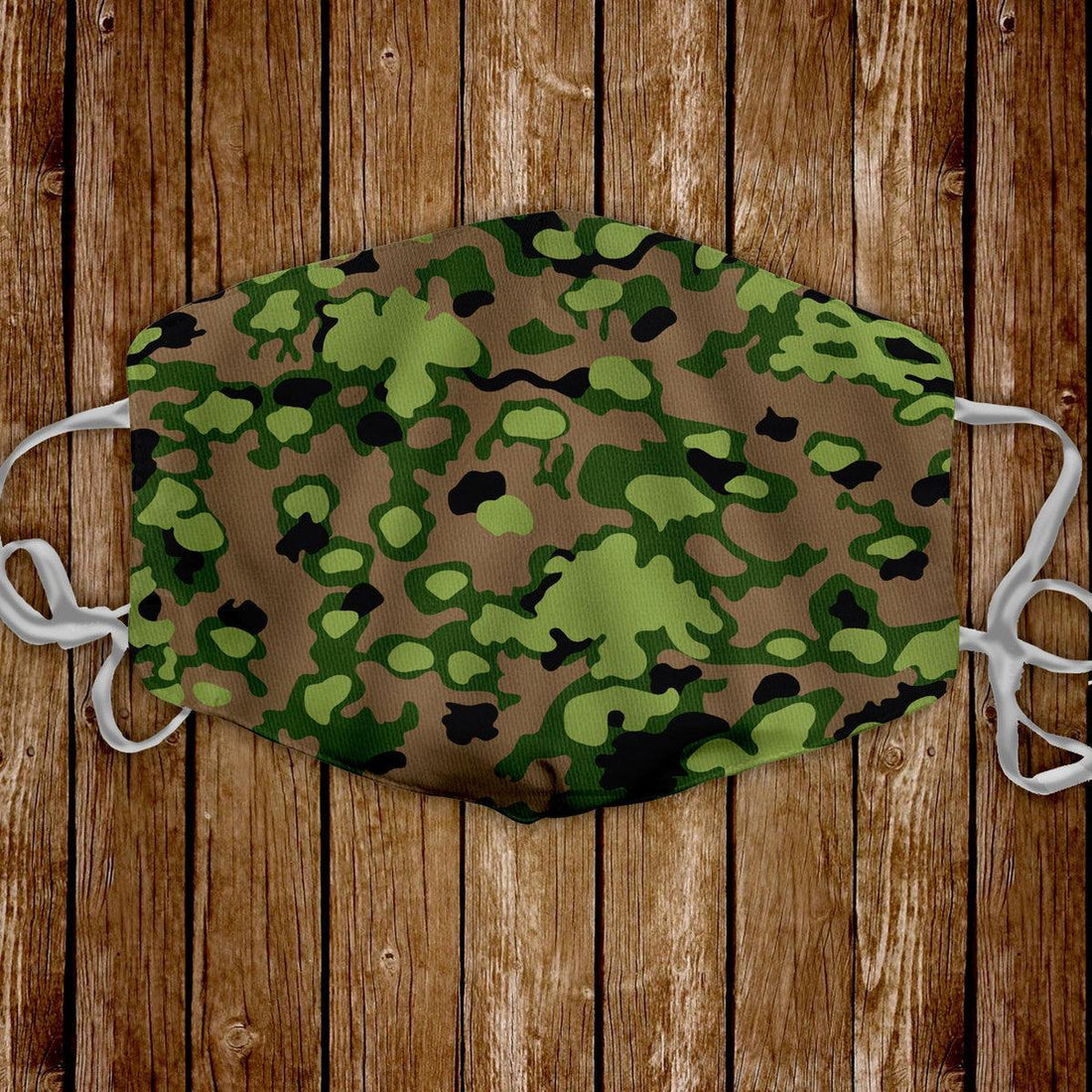 Rauchtarnmuster Blurred Edge Pattern 1939 1944 Face Mask - OodieGang