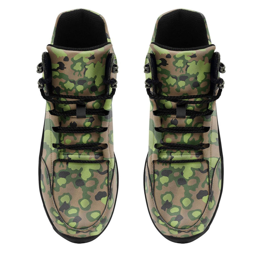 Rauchtarnmuster Blurred Edge Pattern 1939 1944 Hiking Shoes - OodieGang