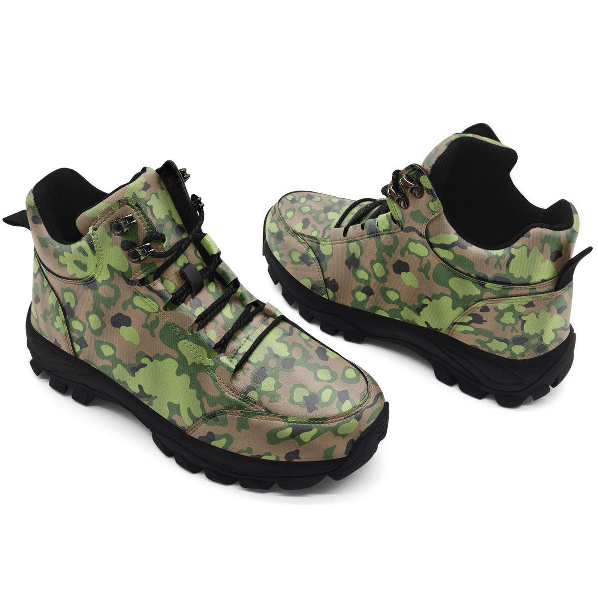 Rauchtarnmuster Blurred Edge Pattern 1939 1944 Hiking Shoes - OodieGang