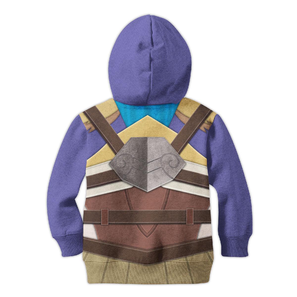 Revali Costume Kid Tops Hoodie Sweatshirt T-Shirt - Gearhomie.com