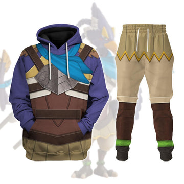 Revali Costume Unisex Hoodie Sweatshirt T-shirt Sweatpants Cosplay - Gearhomie.com