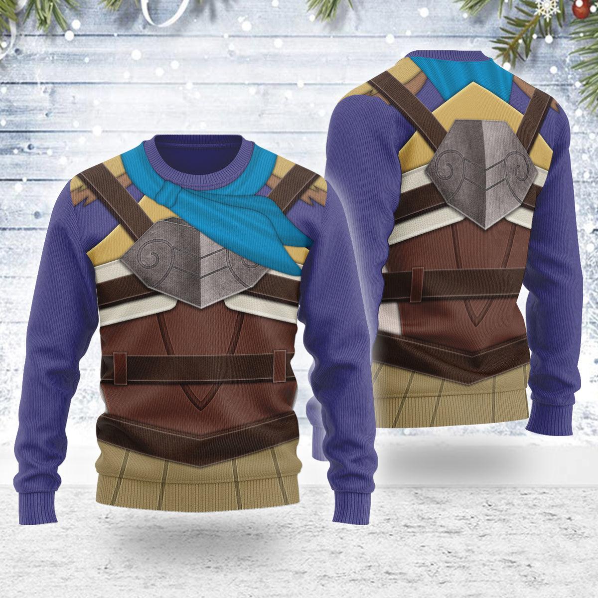 Revali Themed Costume Unisex Christmas Wool Sweater - Gearhomie.com