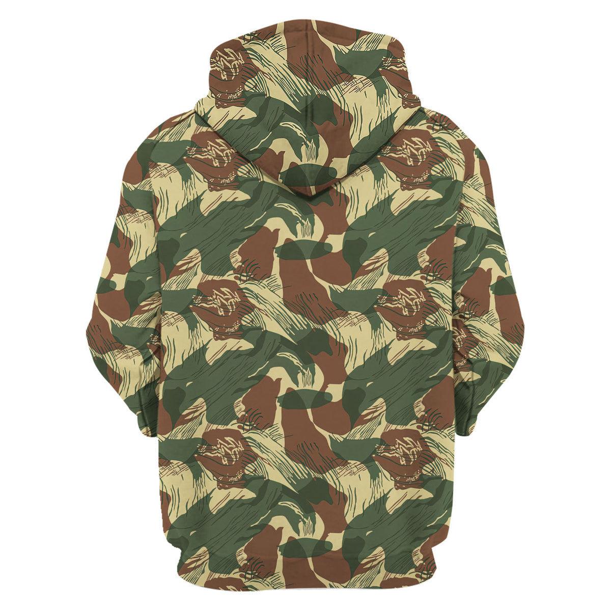 Rhodesian Brushstroke Rhodesian Security Forces 1965 Camo - CustomsPig