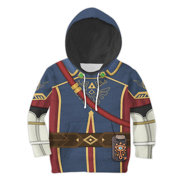 Royal Guard Uniform - Breath of the Wild Costume Kid Tops Hoodie Sweatshirt T-Shirt - Gearhomie.com
