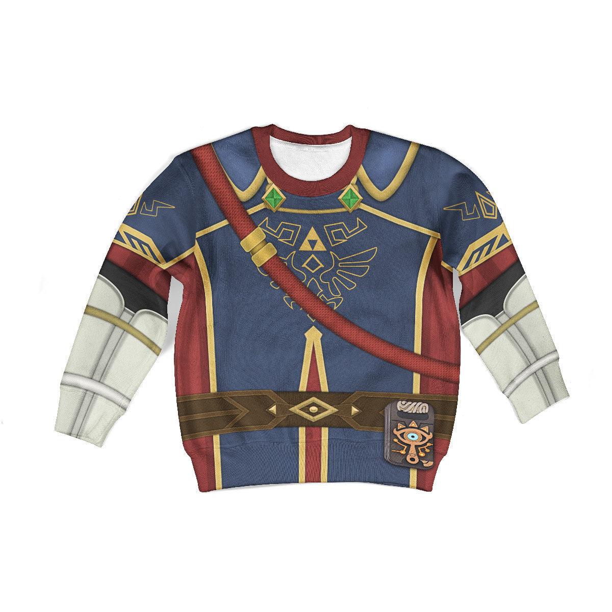 Royal Guard Uniform - Breath of the Wild Costume Kid Tops Hoodie Sweatshirt T-Shirt - Gearhomie.com