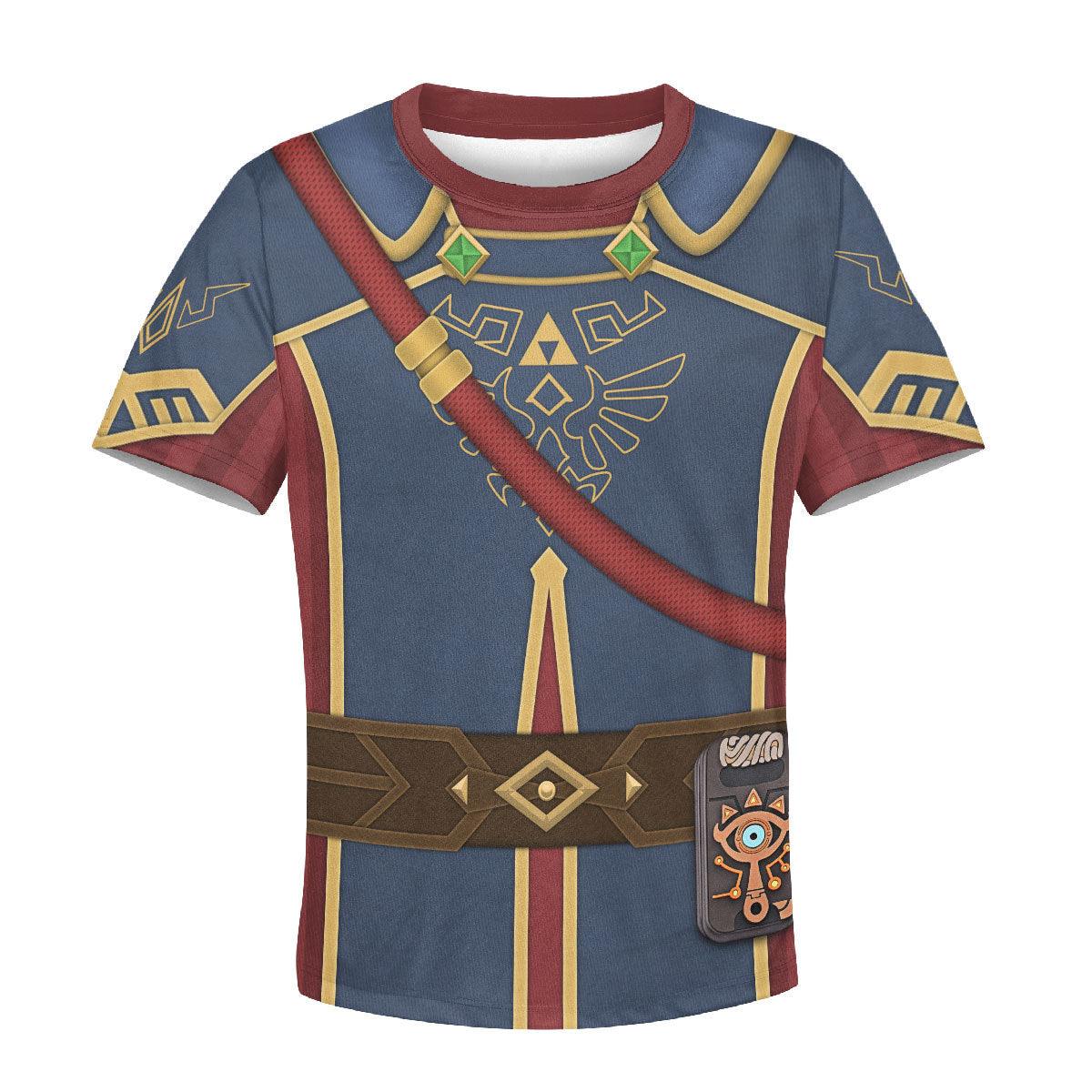 Royal Guard Uniform - Breath of the Wild Costume Kid Tops Hoodie Sweatshirt T-Shirt - Gearhomie.com
