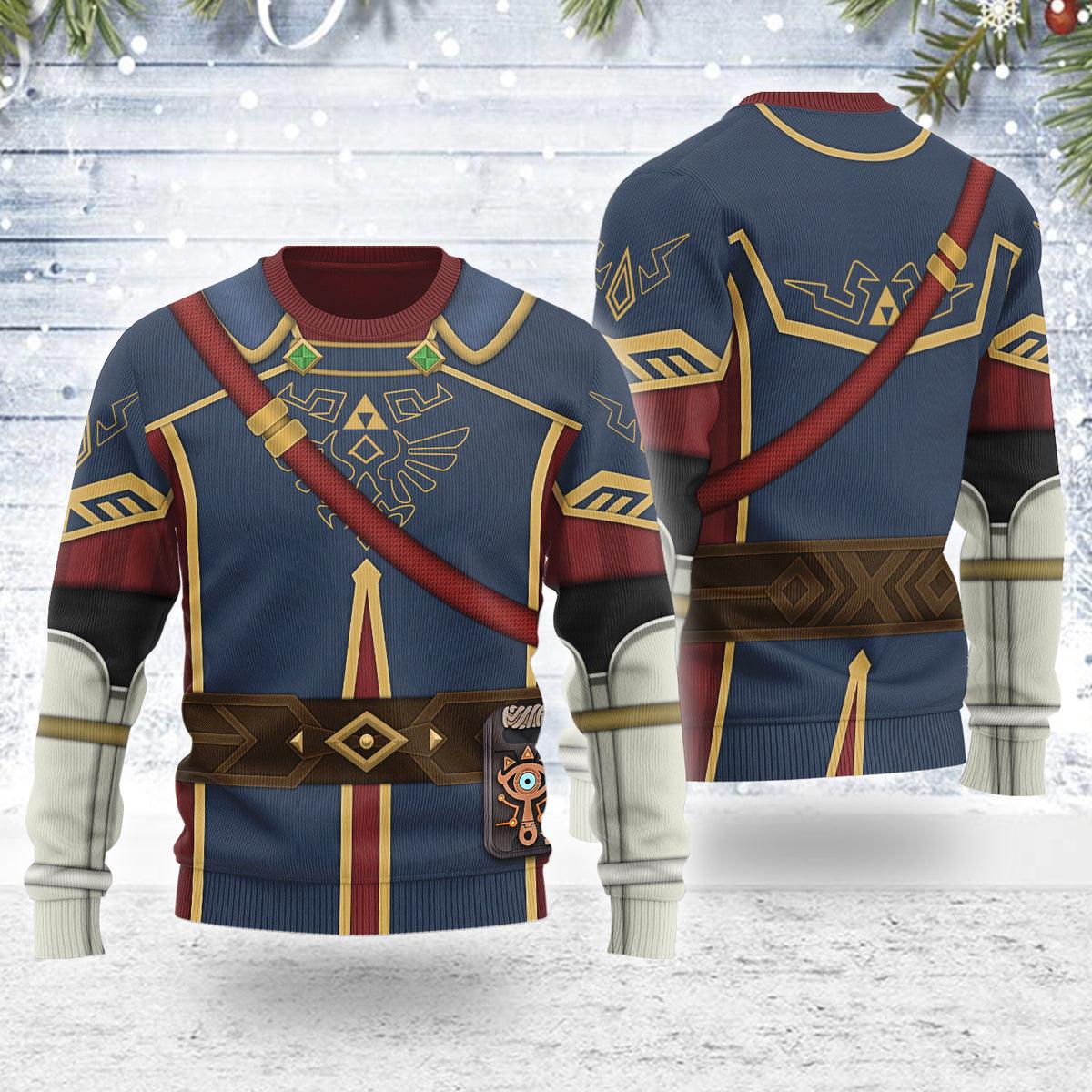 Royal Guard Uniform Themed Costume Unisex Christmas Wool Sweater - Gearhomie.com