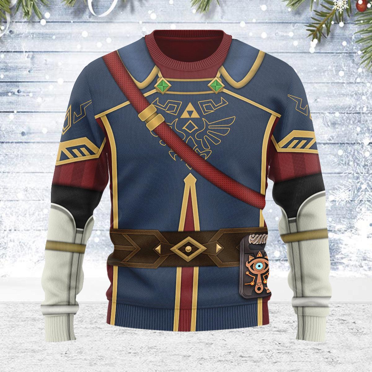 Royal Guard Uniform Themed Costume Unisex Christmas Wool Sweater - Gearhomie.com