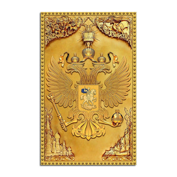 Russian Coat Of Arms Rug - DucG