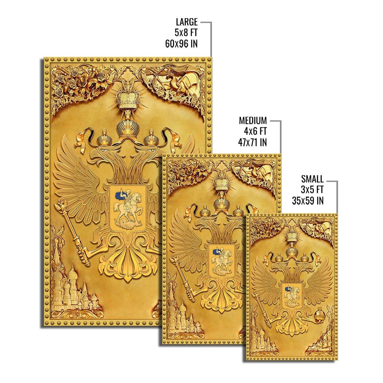Russian Coat Of Arms Rug - DucG