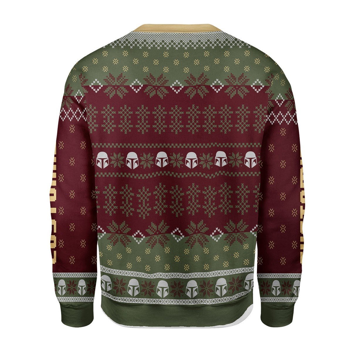 Gearhomies Christmas Unisex Sweater The Momalorian Custome Name 3D Apparel