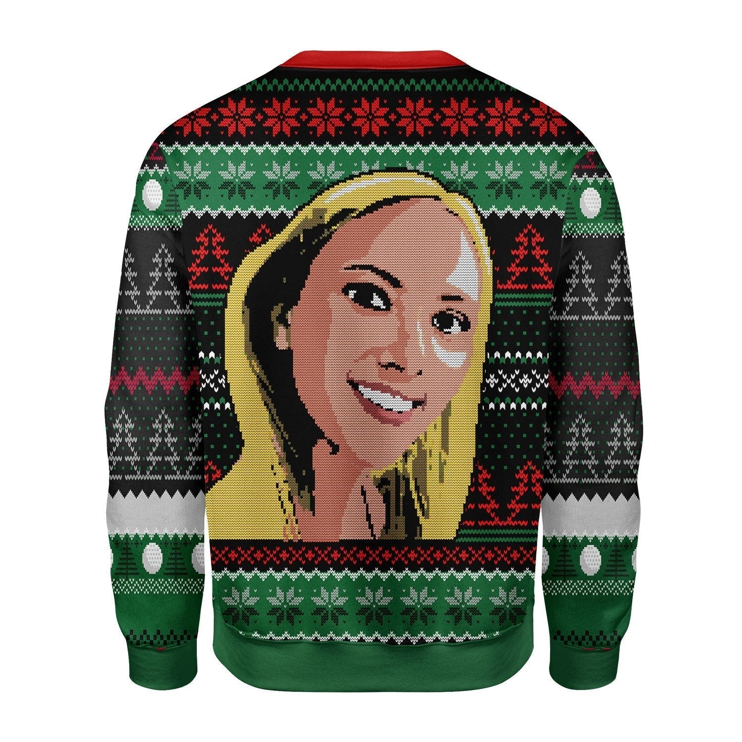 YMskins Christmas Sweater Scarlett Johansson Meme 3D Apparel