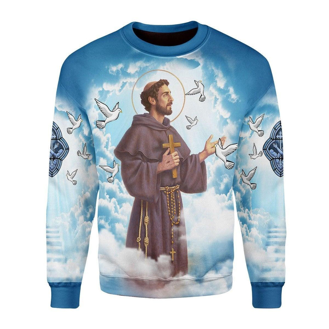 Saint Francis Of Assisi Sweatshirt - OodieGang