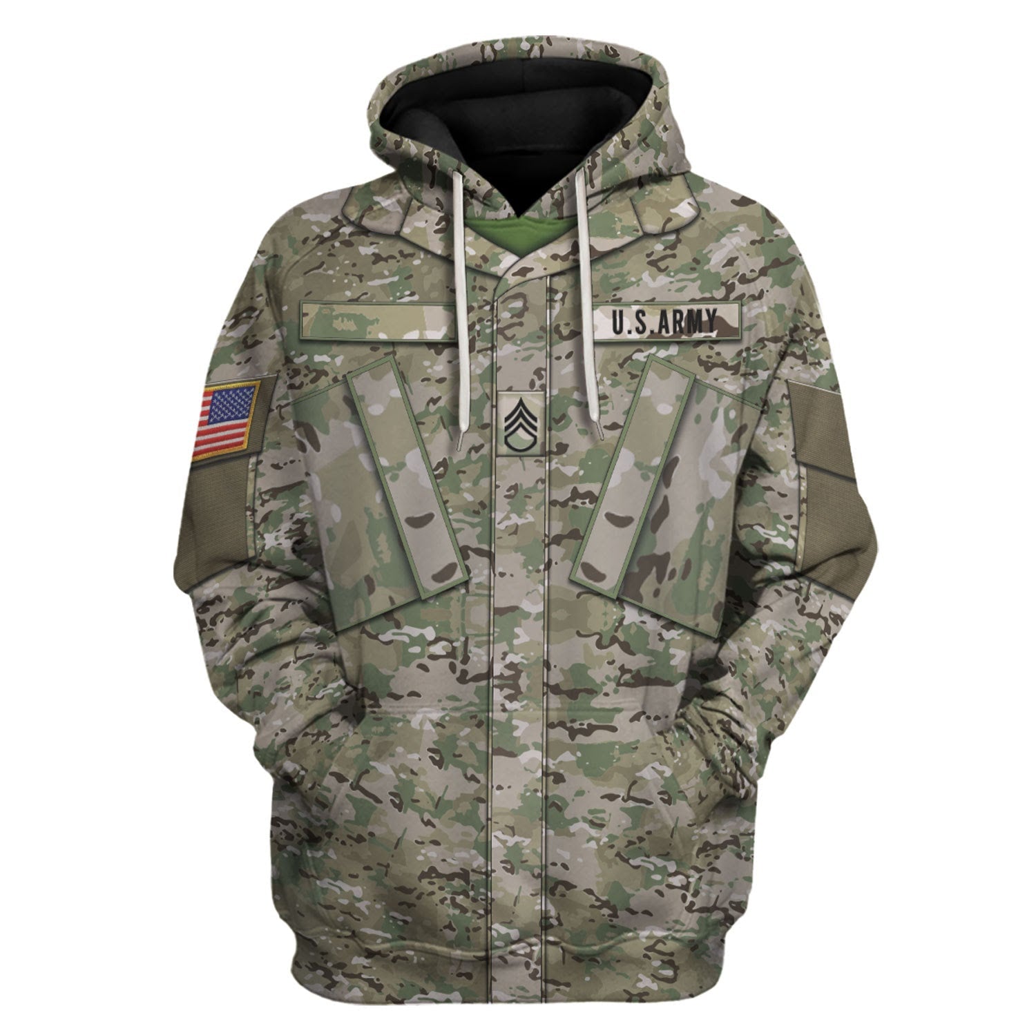 Personalize US Army Combat Uniform Operational Camouflage Pattern (OCP)