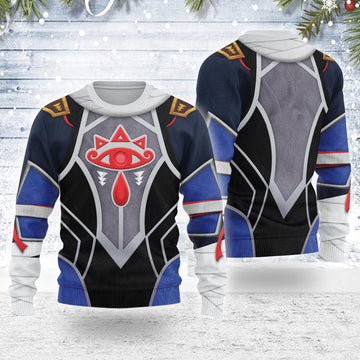 Sheik Armor Themed Costume Unisex Christmas Wool Sweater - Gearhomie.com