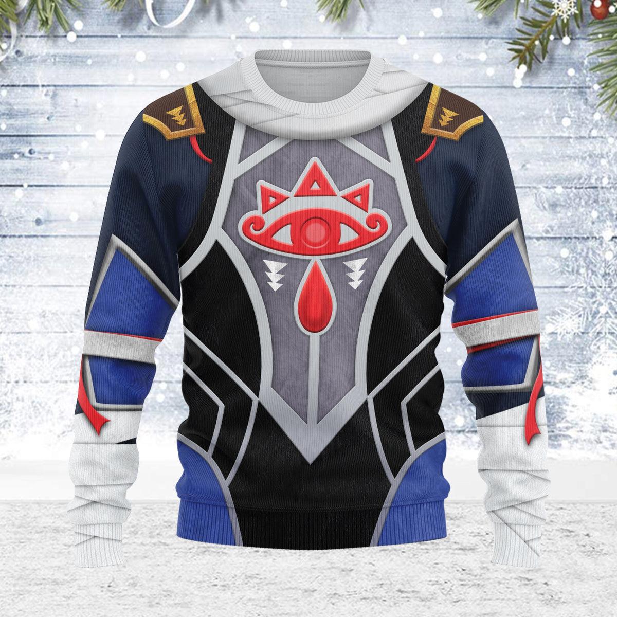 Sheik Armor Themed Costume Unisex Christmas Wool Sweater - Gearhomie.com
