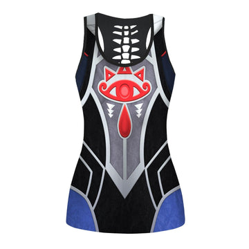 Sheik Zelda Attire Tank Tops & Leggings - Gearhomie.com