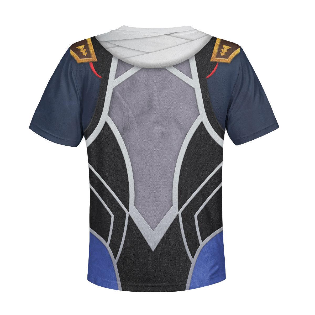 Sheik Zelda Costume Kid Tops Hoodie Sweatshirt T-Shirt - Gearhomie.com