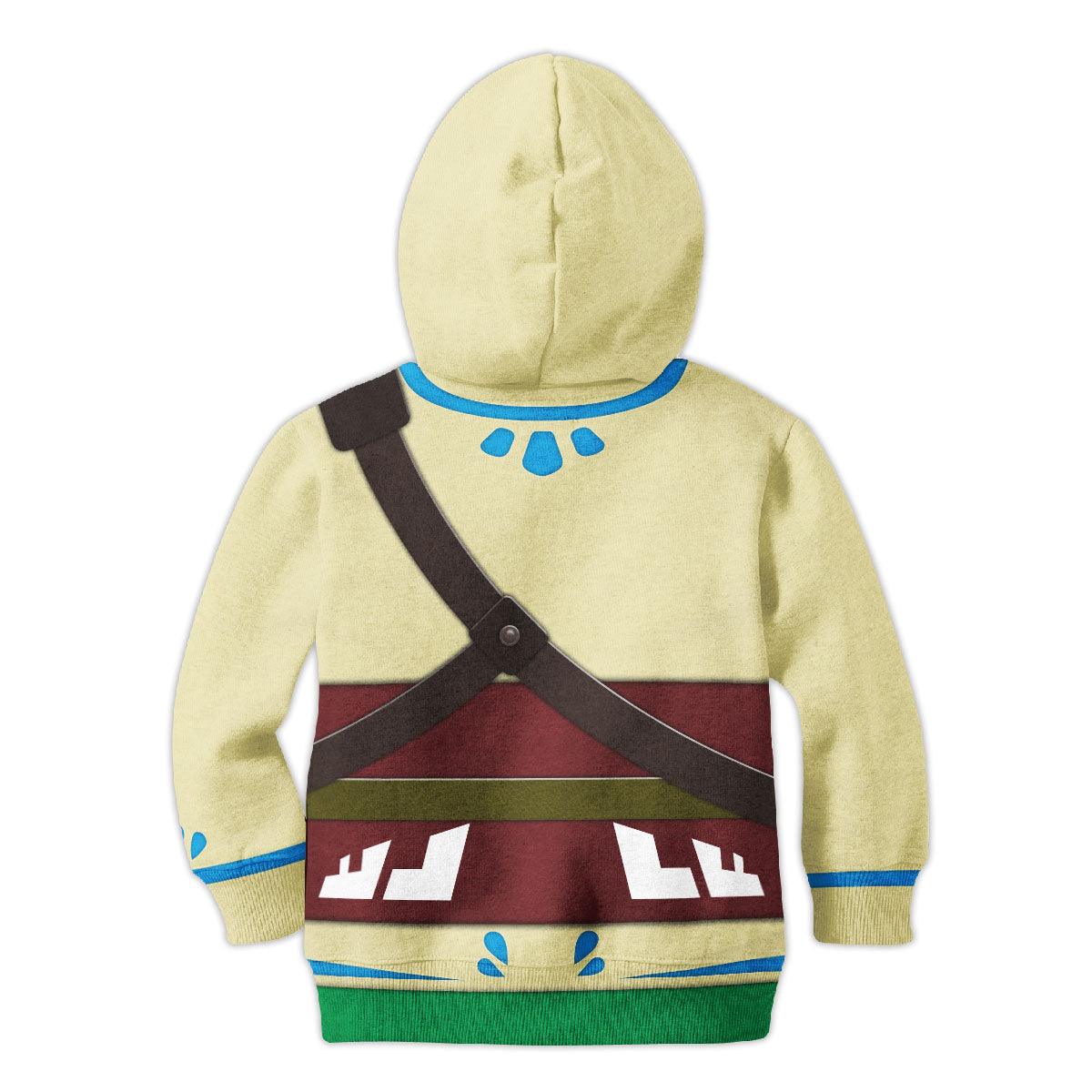 Skyloft Uniform - Skyward Sword Costume Kid Tops Hoodie Sweatshirt T-Shirt - Gearhomie.com