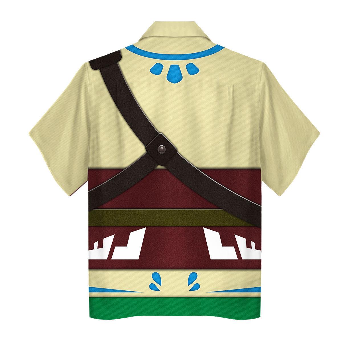 Skyloft Uniform - Skyward Sword Link Attire Unisex Hoodie Sweatshirt T-shirt Sweatpants Cosplay - Gearhomie.com