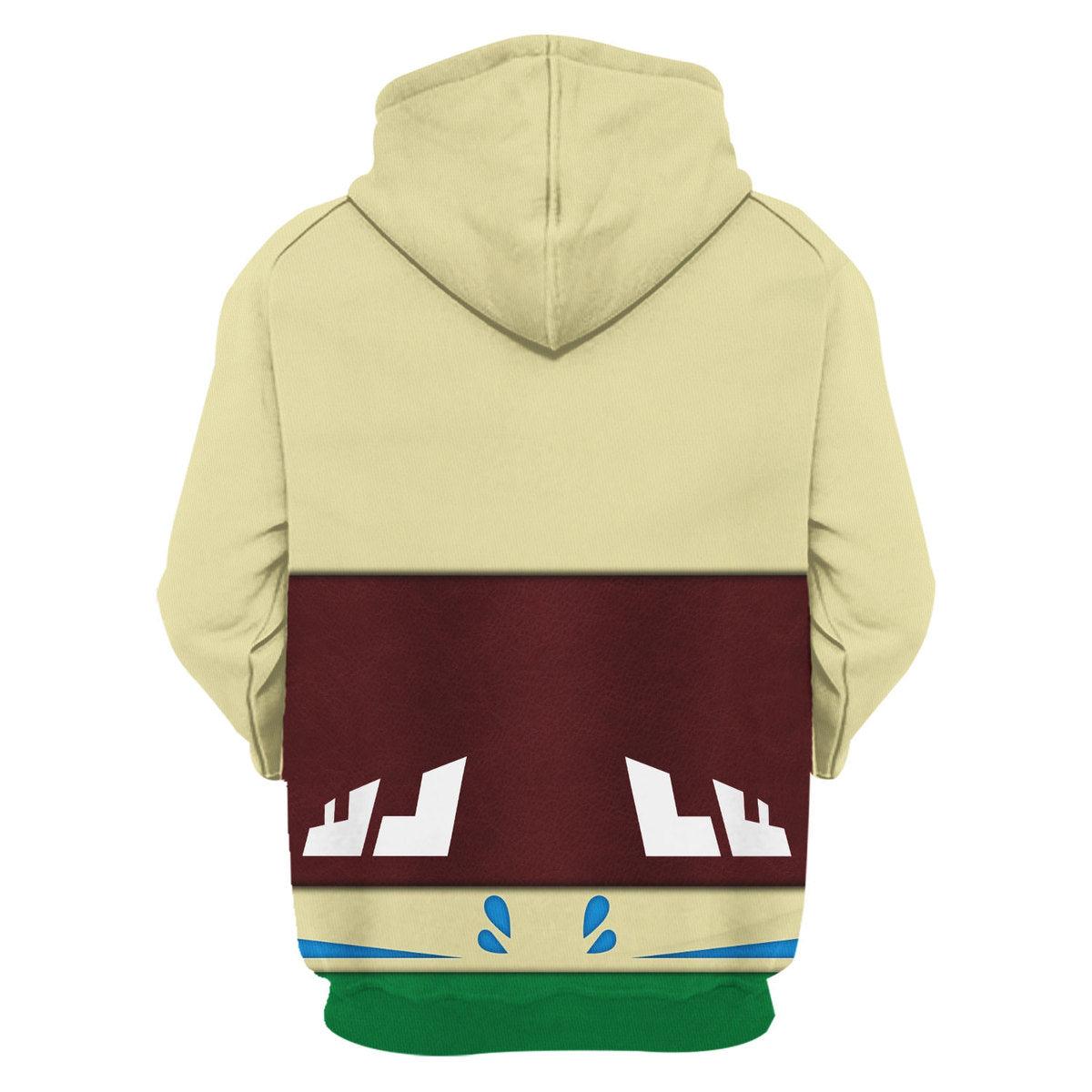 Skyloft Uniform - Skyward Sword Link New Attire Unisex Hoodie Sweatshirt T-shirt Sweatpants Cosplay - Gearhomie.com