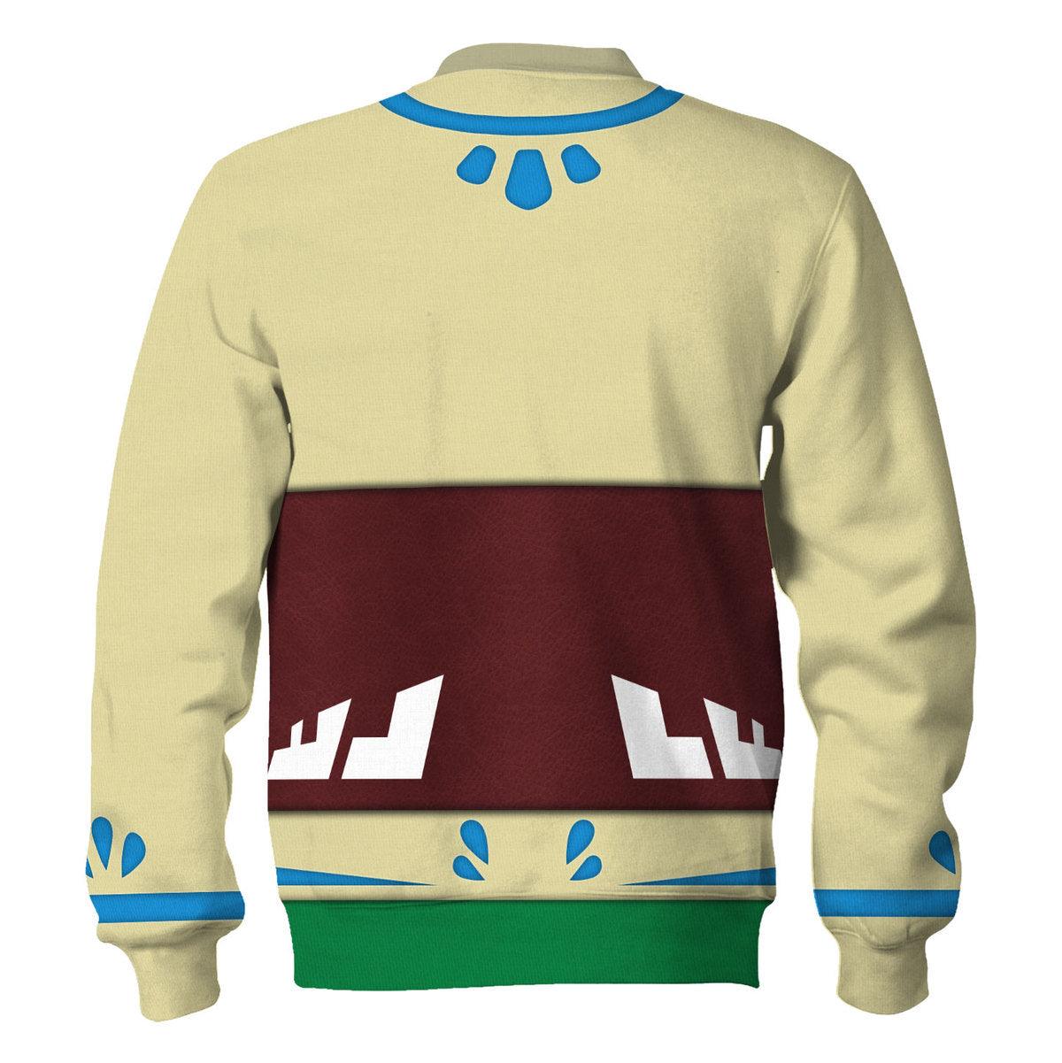 Skyloft Uniform - Skyward Sword Link New Attire Unisex Hoodie Sweatshirt T-shirt Sweatpants Cosplay - Gearhomie.com