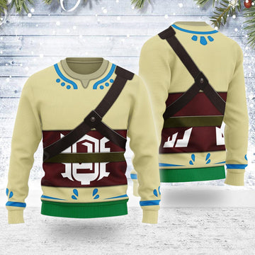 Skyloft Uniform Skyward Sword Themed Costume Unisex Christmas Wool Sweater - Gearhomie.com