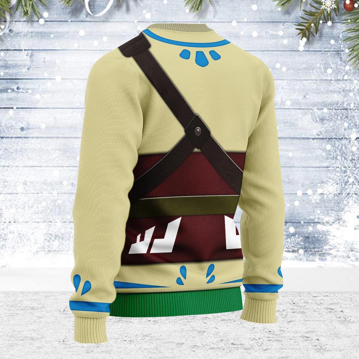 Skyloft Uniform Skyward Sword Themed Costume Unisex Christmas Wool Sweater - Gearhomie.com