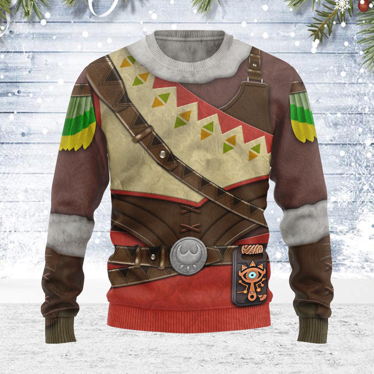 Snowquill Armor Themed Costume Unisex Christmas Wool Sweater - Gearhomie.com