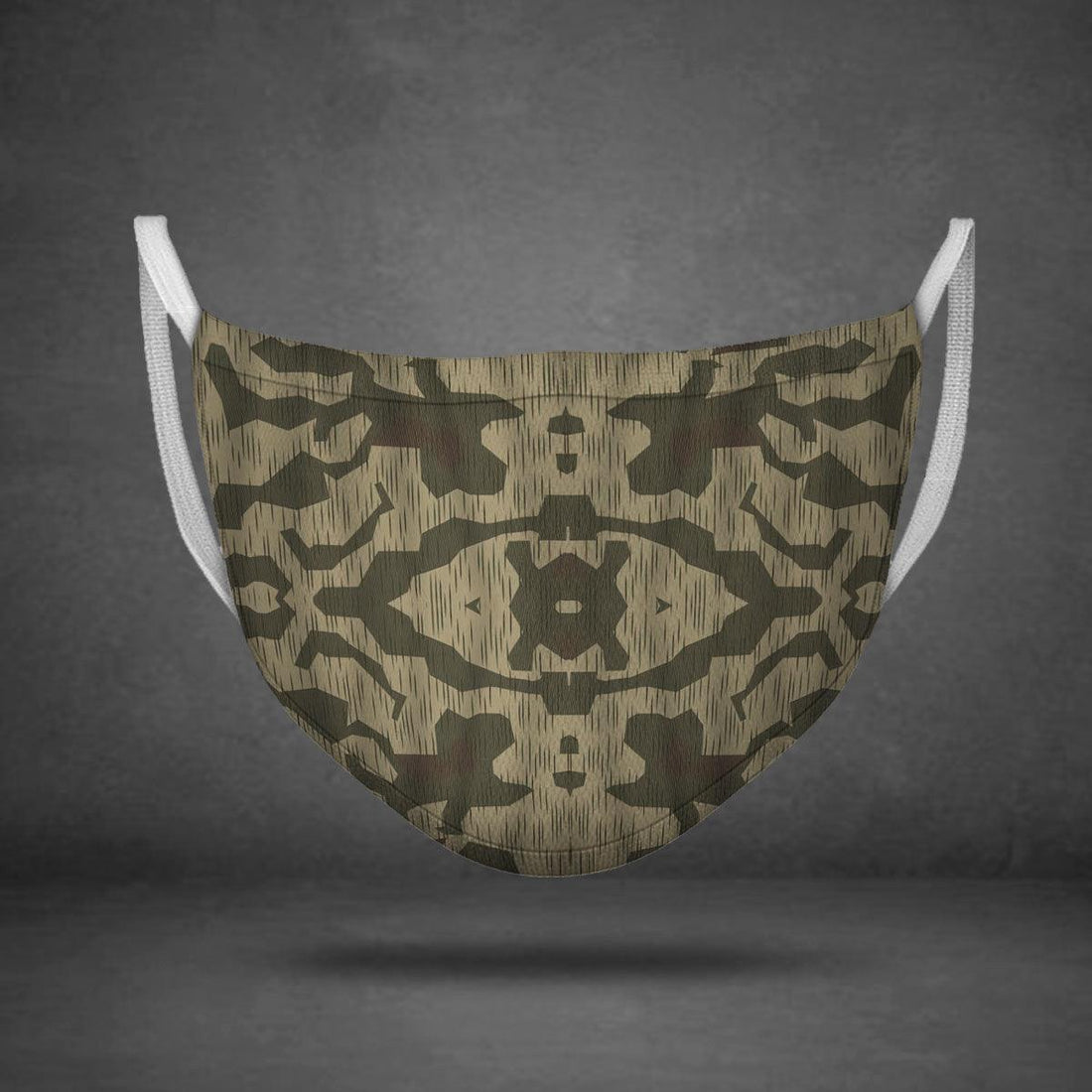 Splinter B Luftwaffen-Splittertarnmuster German WWII Camo Patterns Face Mask - OodieGang