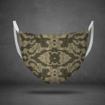 Splinter B Luftwaffen-Splittertarnmuster German WWII Camo Patterns Face Mask - OodieGang