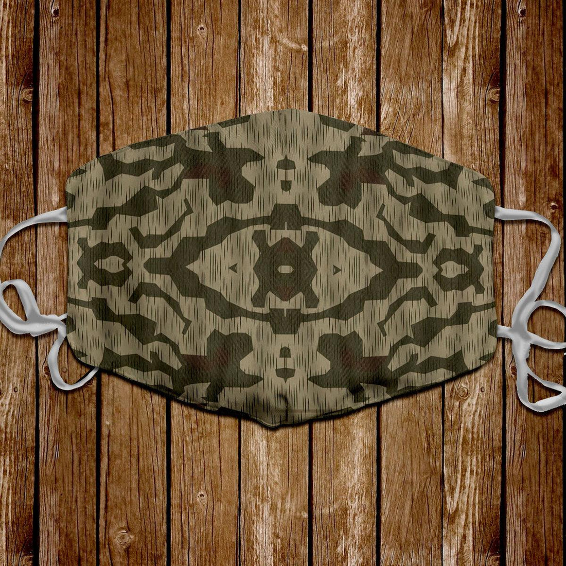 Splinter B Luftwaffen-Splittertarnmuster German WWII Camo Patterns Face Mask - OodieGang