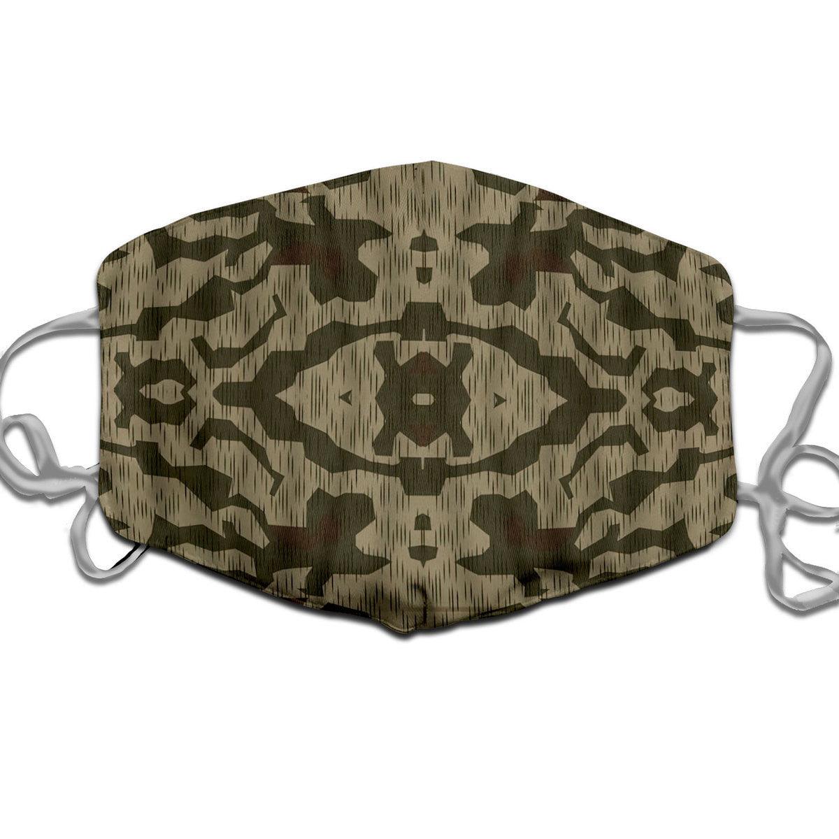 Splinter B Luftwaffen-Splittertarnmuster German WWII Camo Patterns Face Mask - OodieGang
